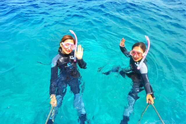 小浜島で体験ダイビング
