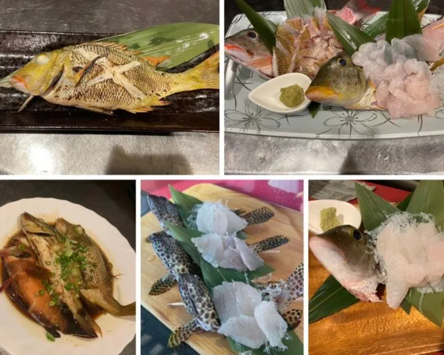 釣った魚を居酒屋で食べることも可能！