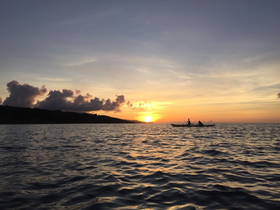 【小浜島/約2時間】4月〜10月限定開催☆サンセットカヤックツアー！夕陽に染まる幻想的な海をシーカヤックで海上散歩♪ホテル送迎付き（No.613）