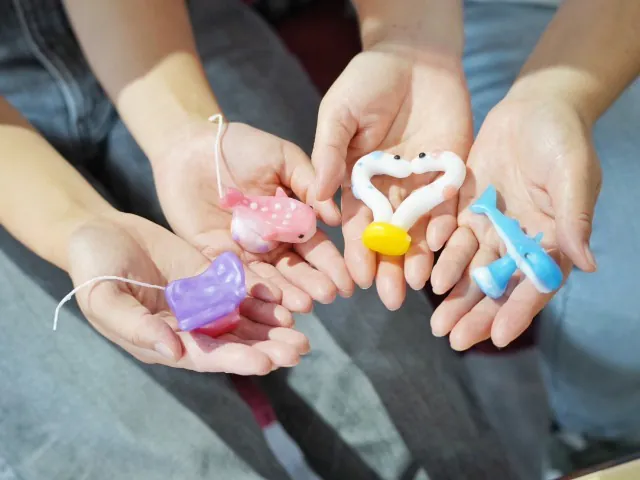 石垣島　アロマキャンドル作り 