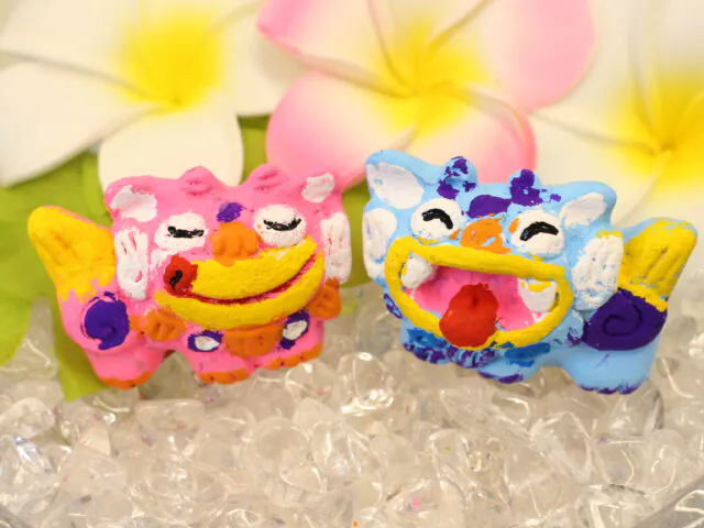 石垣島　シーサー絵付け体験