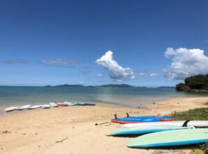 【小浜島】ガイド貸切で安心♪自分たちのペースで楽しもう☆選べる60分or90分プライベートSUPツアー《送迎＆写真サービス付》