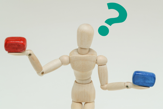 違い 比較 選択肢 比べる